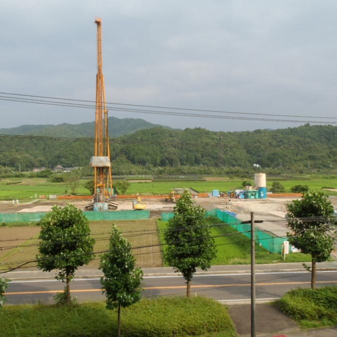 平成24年度志高馬場地区地盤改良工事