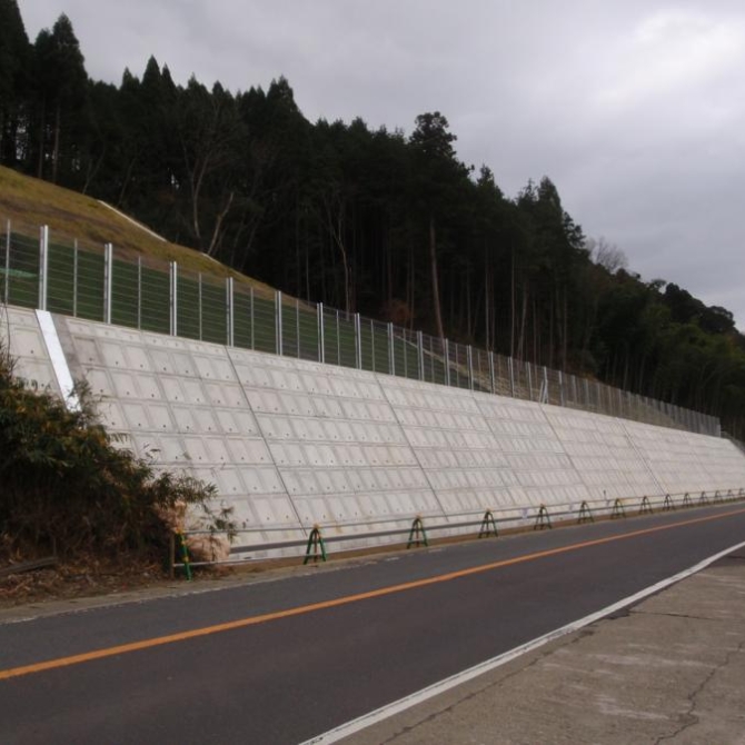 平成21年度 27号味方地区他歩道設置工事