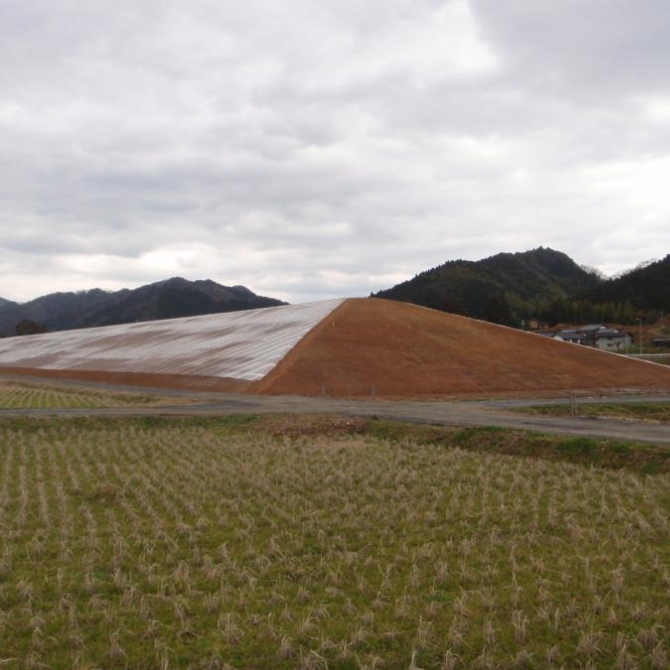 平成20年度南有路地区築堤工事