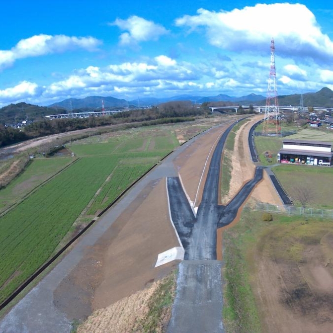 令和2年由良川小貝地区堤防強化他工事